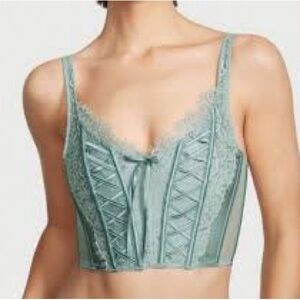 Victoria’s Secret angel green bustier sz  s